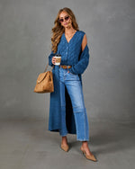 Soft Sunday Knit Longline Cardigan