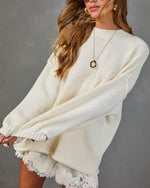 Cuddly Charm Knit Sweater
