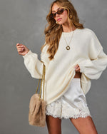 Cuddly Charm Knit Sweater