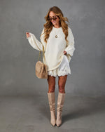 Cuddly Charm Knit Sweater