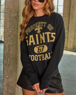 Property of Saints Fleece Graphic Sweatshirt