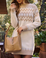 Tan % Sharah Vegan Leather Tote-2