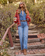 Grateful Gather Knit Abstract Cardigan