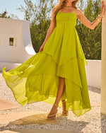 Seaside Society Tiered Maxi Dress