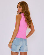 Amalfi Air Ribbed Knit Tank Top