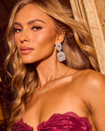 Monroe Crystal Statement Drop Earrings