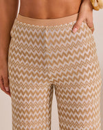 Drifted Moment Chevron Print Cover Up Pants