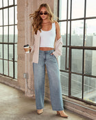 Melvine Rigid Straight Leg Jeans