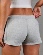 Seloria Striped Fleece Drawstring Shorts