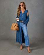 Soft Sunday Knit Longline Cardigan