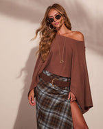 Simply Soft Cropped Knit Sweater