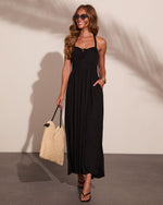 Tailored Ease Halter Neck Jumpsuit