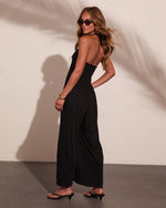 Tailored Ease Halter Neck Jumpsuit