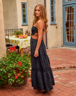 Valina Tiered Cut Out Maxi Dress