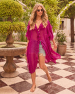 Melisse Ruffle Trim Tunic Top