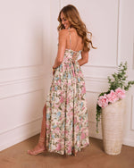 Morning Harmony Floral Maxi Dress