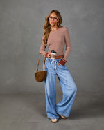 Sherry Striped Knit Top