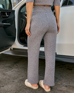 Reysa Ribbed Knit High Rise Pant