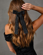 Ana Lace Bow Hair Clip