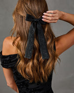 Ana Lace Bow Hair Clip