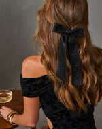 Ana Lace Bow Hair Clip