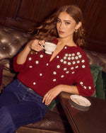 Rosie Haze Embroidered Cardigan