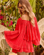 Summer Rodeo Cotton Off The Shoulder Top