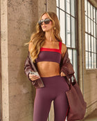 Free Flow Colorblock Sports Bra