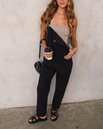 Aerie Denim Overalls