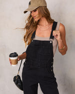 Aerie Denim Overalls