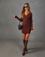 Constance Bodycon Mini Sweater Dress
