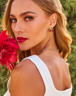 Picnic Darling Drop Cherry Earrings