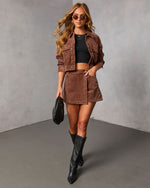 Coffee Meets Corduroy Jacket