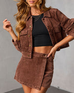 Coffee Meets Corduroy Jacket