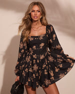 Wild Laurel Floral Romper
