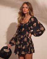 Wild Laurel Floral Romper