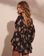 Wild Laurel Floral Romper