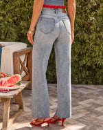 VICI Icon Super Stretch High Rise Straight Jeans