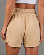 Street Society Drawstring Mid Rise Sweat Shorts