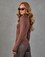 Day To Day Turtleneck Knit Top
