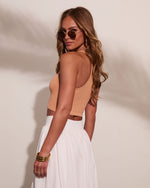 Cardinal Ribbed Racerback Brami