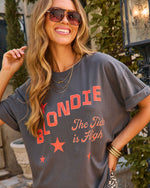 Blondie Cotton Graphic Short Sleeve Tee