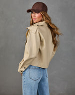 Autumn Romance Vegan Leather Moto Jacket