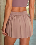 Daily Ritual Drawstring Mini Skort