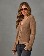 Belinda Knit Braided Trim Cardigan