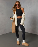 Autumn Solstice Cable Knit Cardigan