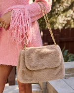 Davinia Faux Fur Shoulder Bag