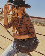 Lissell Vegan Leather Slouch Hobo Bag