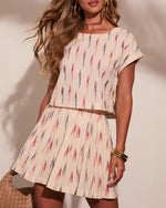 Terra Sol Abstract Cotton Top