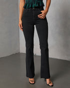 Gianah High Rise Super Stretch Flare Jeans